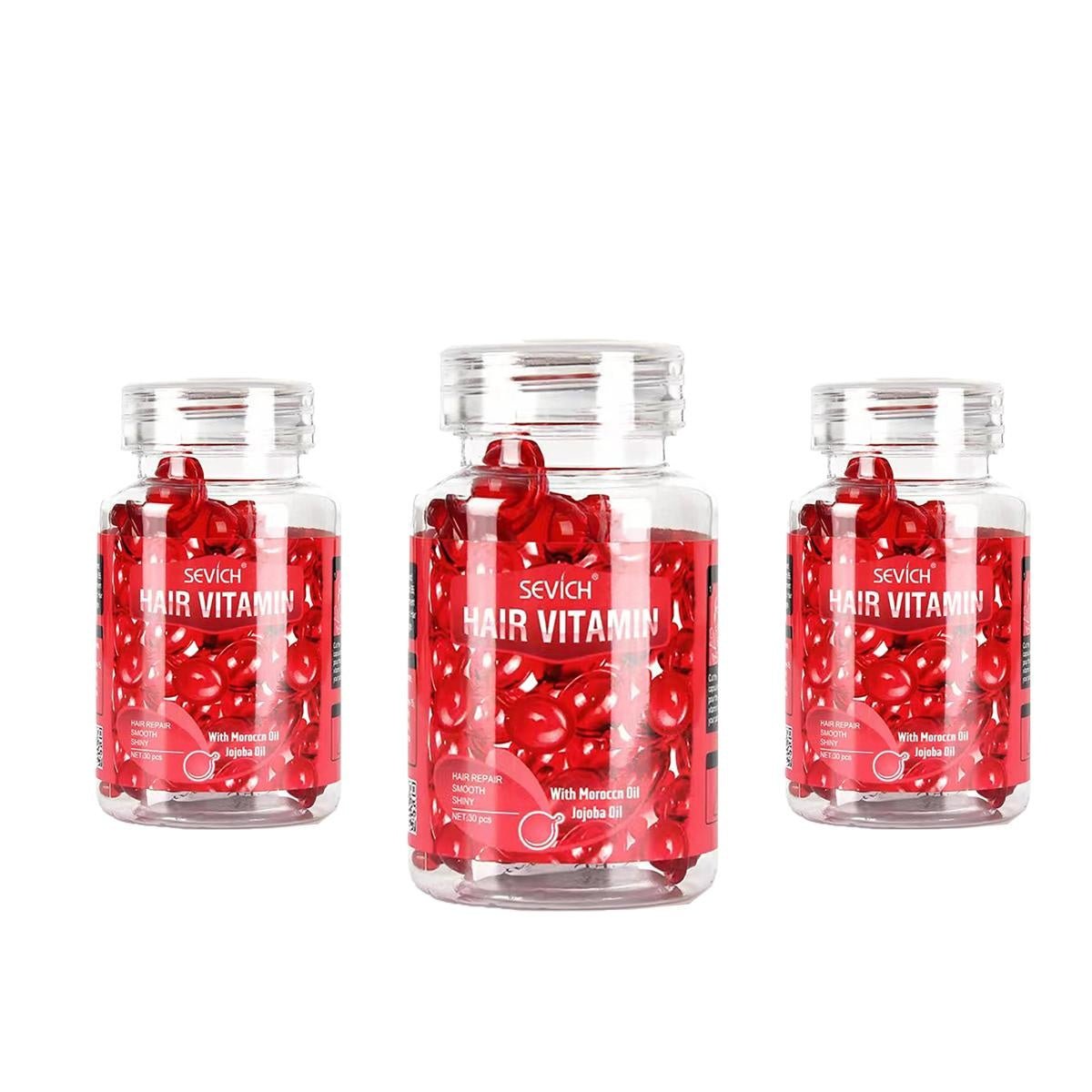 Healthy Hair Capsules - Shiny Hair Treatment Serum